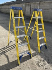Quantity 2x  Werner Electricians GRP Step Ladder 6 Step 7669618