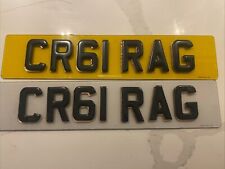 CRAIG NUMBER PLATE CRAIGS CR61 RAG PRIVATE CAR REG CRAIGY CRAIGEY FEES INCLUDED