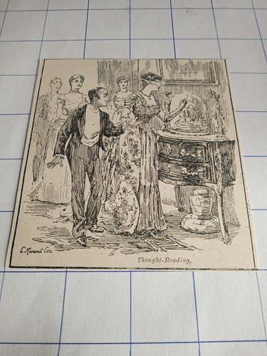 Thought reading victorian 1888 - thought,