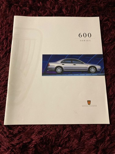 Rover 600 brochure 1996 - 600, uk