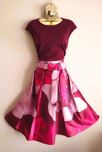 Bnwt ted baker lyla burgundy - bnwt,