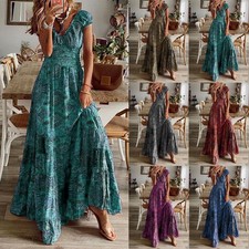 Women Summer Beach V-neck