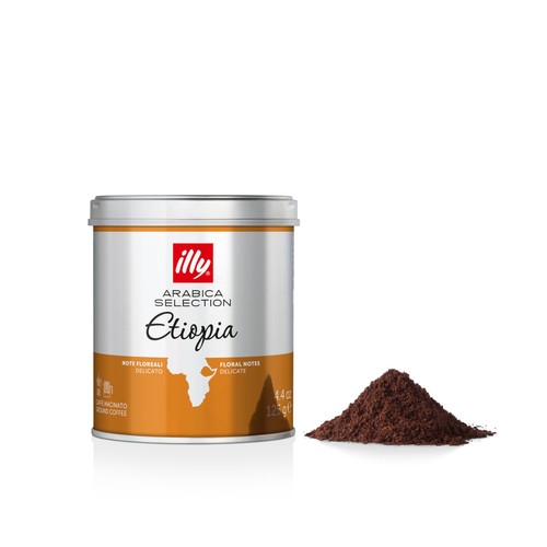 Illy ground coffee ethiopia - ground,
