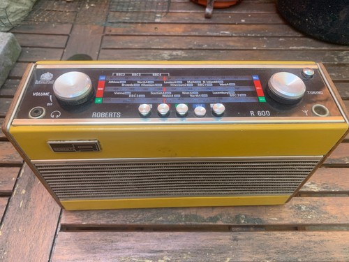 1970 roberts r600 transistor - 1970's,