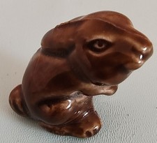 Vintage Bunny Rabbit  Miniature Figure From Wade Whimsies