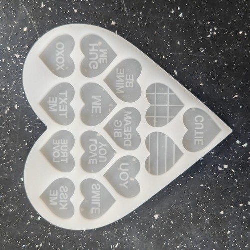 Silicone mould heart shape - –,