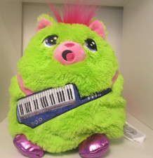 MISFITTENS CAT SOFT TOY GREEN