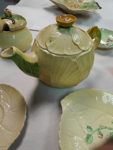 Carlton ware teapot and other - carlton,