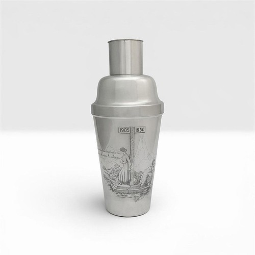French antique silver cocktail - antique,