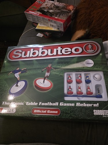 Subbuteo table football - table, game