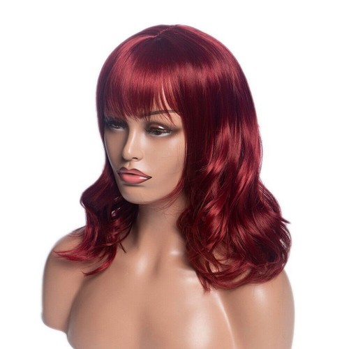 Women brown curly wig - women's,
