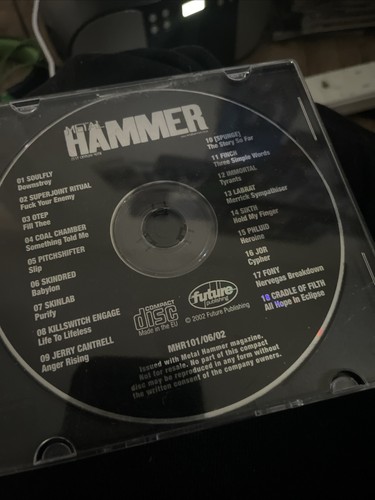 Metal hammer issued with - cd,