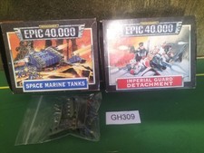OOP Warhammer Epic 40K Job Lot Space Marines, Imperial Guard & Eldar Ref GH309