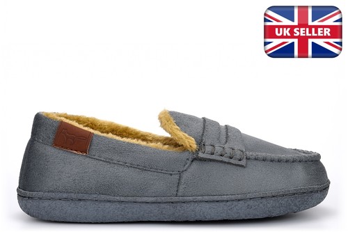 Boys moccasin slippers - moccasin,