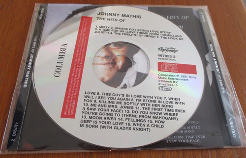 Johnny mathis the hits of - johnny,