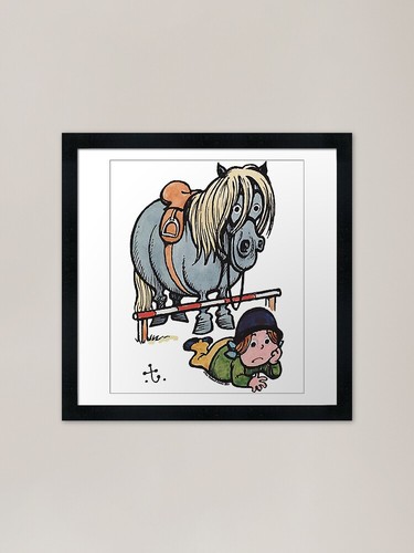 Thelwell funny showjumping - thelwell,