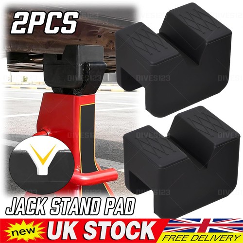 Car axle jack stand - stand, pad