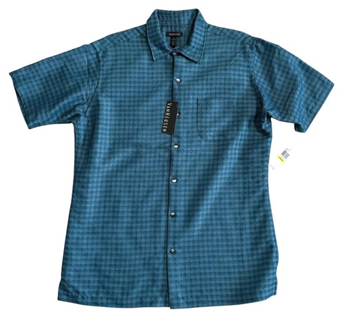 Van heusen mens green plaid - heusen,