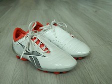 Reebok Sprintfit FG Football Boots White, Silver & Red Size Infants 12 / 30