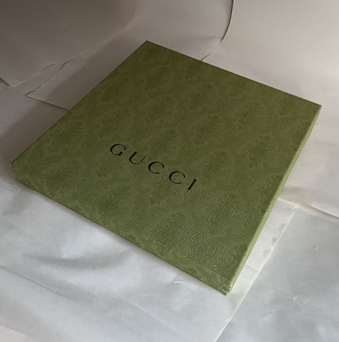 Gucci green empty gift box - green,