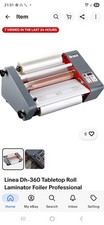 Linea Dh-360 Tabletop Roll Laminator Foiler Professional