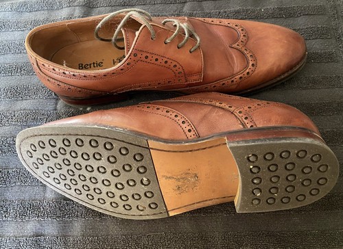 Bertie leather mens - leather,