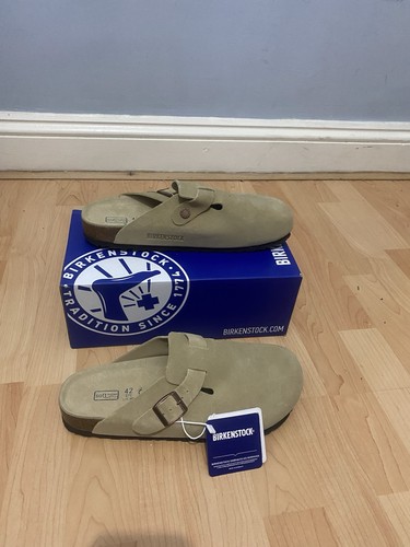 Birkenstock boston clogs khaki - birkenstock,
