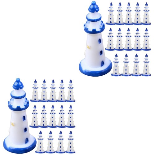 Miniature resin lighthouse - miniature,