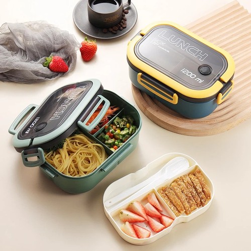 Microwave safe layer bento - microwave, 2-layer