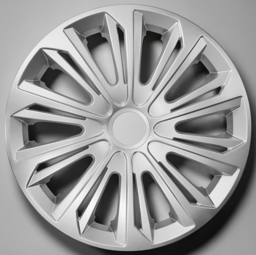 Silver wheel trims hub - silver,