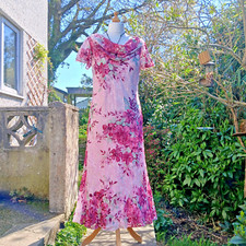 CC Dress Devore Shimmer SILKY