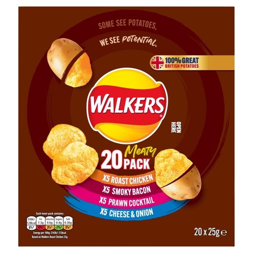 Walkers meaty variety - walkers,