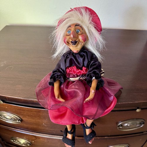 Vintage kasha halloween witch - kasha,