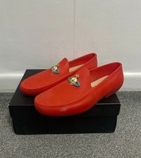 Vivienne Westwood Moccasin Men Red Size UK  11 / 12 - Euro 45 Loafer RRP £185