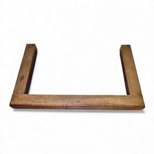 Vintage Oak Fire Fender –