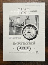 Smith Sectric Clocks - Dover Clock - An Architectural Feature - 1946 Cutting 551