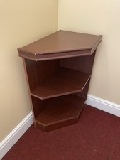 Brown Small Corner Cabinet