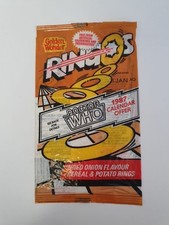 Golden Wonder Ringos Doctor Who Fried Onion Crisp bag 1986