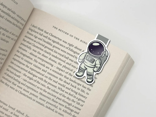 Astronaut magnetic bookmark - magnetic,