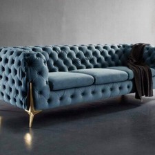 Italian Chesterfield Sofa L