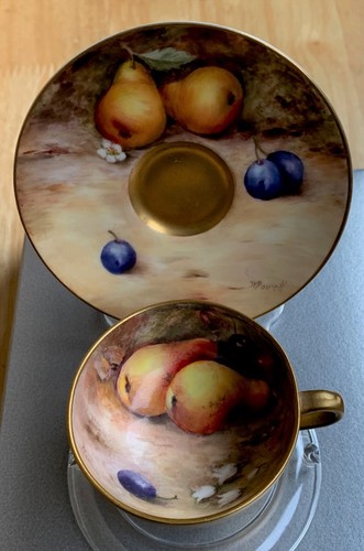 Royal worcester hand painted - royal,