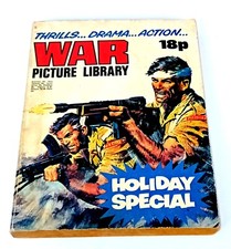 War Picture Library Holiday Special Issue ~ 4 x War Comic Stories ~ 1973