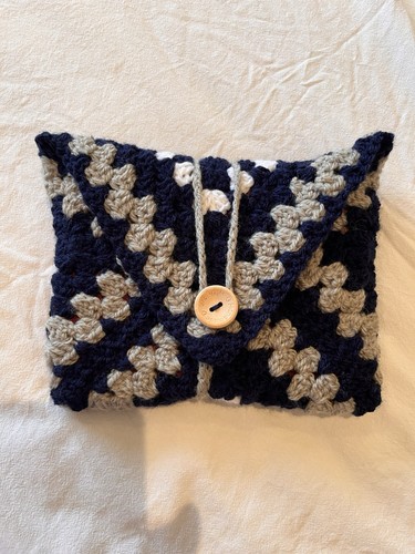 Crocheted amazon kindle cover - crocheted,