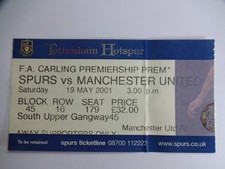 Ticket Stub - TOTTENHAM SPURS