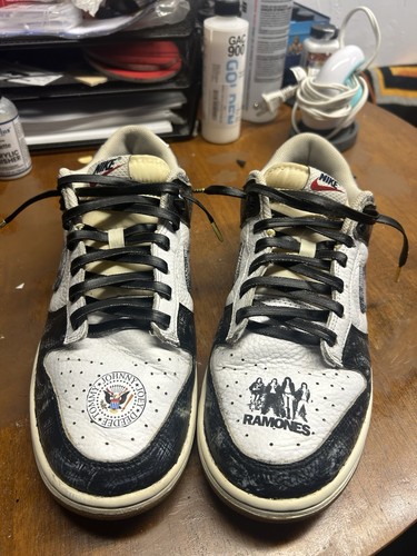 Custom nike dunk low - low, ramones