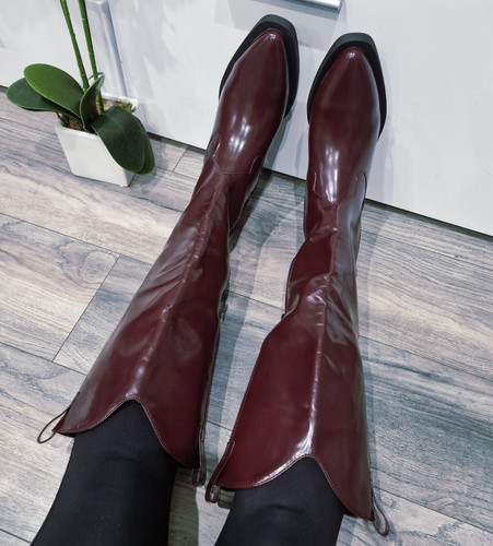 Womens burgundy long zip - womens,