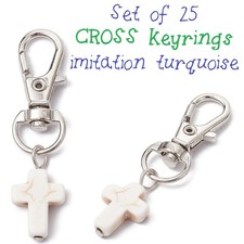 Cross synthetic turquoise - x,