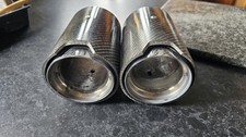 BMW M140i Carbon Exhaust Tips for M Performance Exhaust