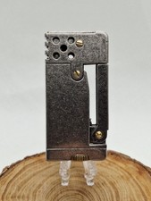 Stunning Stainless Steel Side Squeeze Cigarette Lighter Petrol & Flint Working