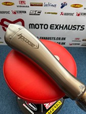 Triumph Street Triple Hpcorse Hydroform Steel Exhaust Silencer 2007 - 2012